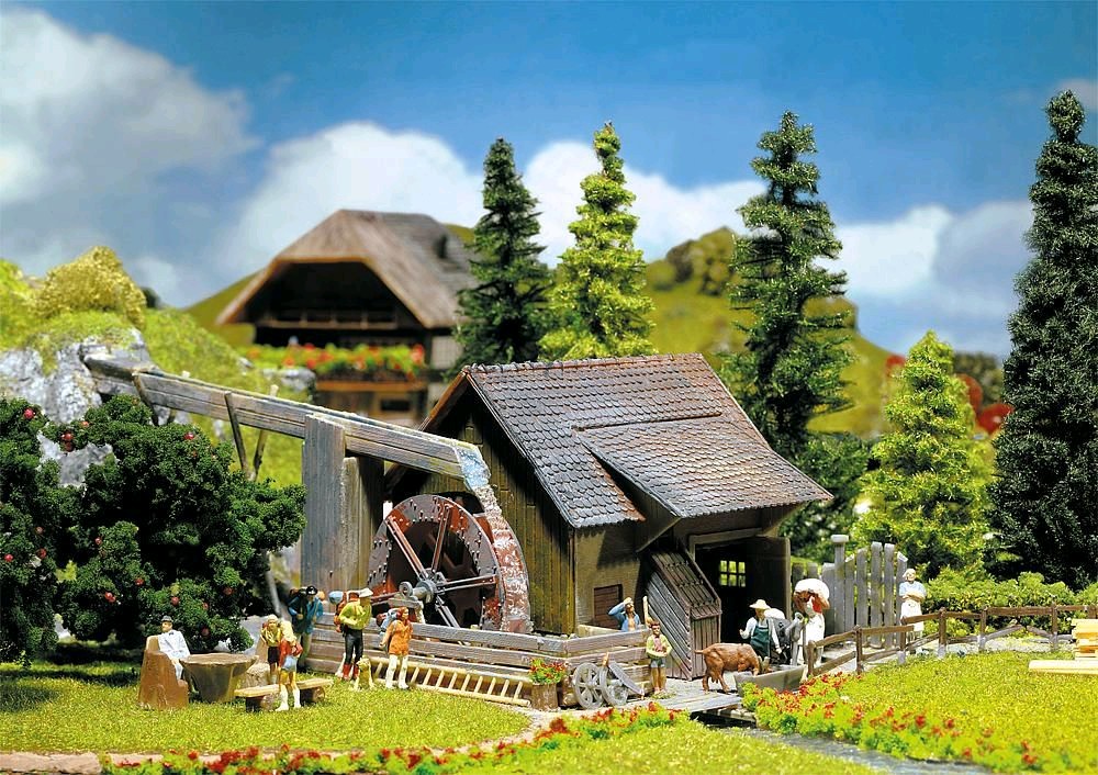 Faller 130225 Wassermühle mit Pumpe 1:87 Spur H0 Bausatz Neu OVP