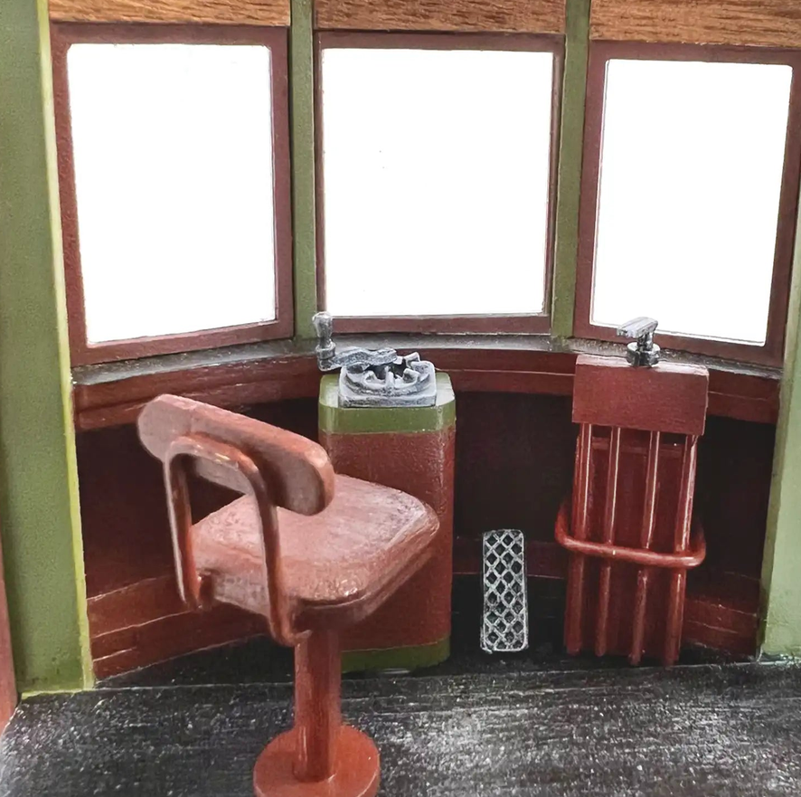 OcCre 53012 New Orleans Straßenbahn 1:24 Holzbausatz NEU OVP