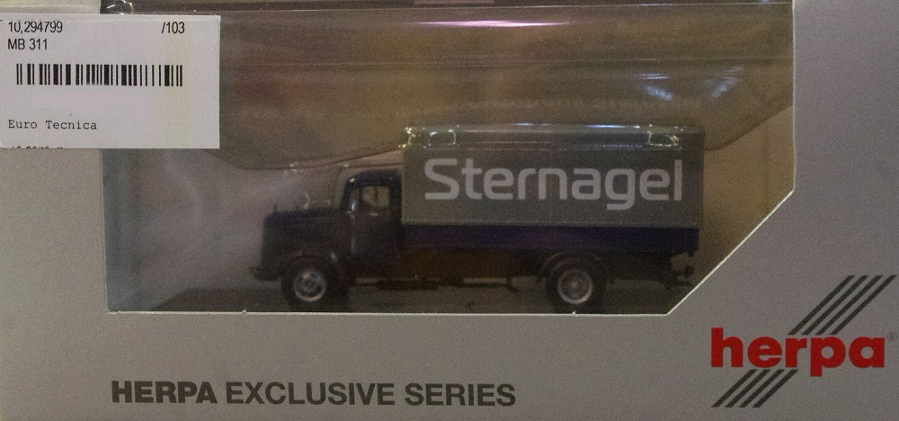 Herpa 294799 Mercedes Benz 311 Sternagel 1:87 H0 Neu OVP