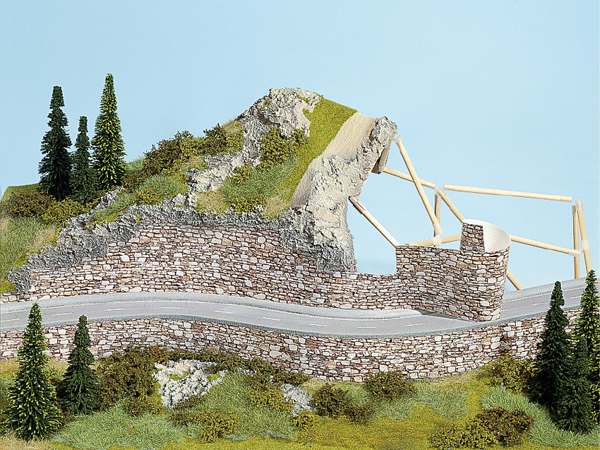 Noch 57740 Mauerplatte Quaderstein Modellbau Miniatur