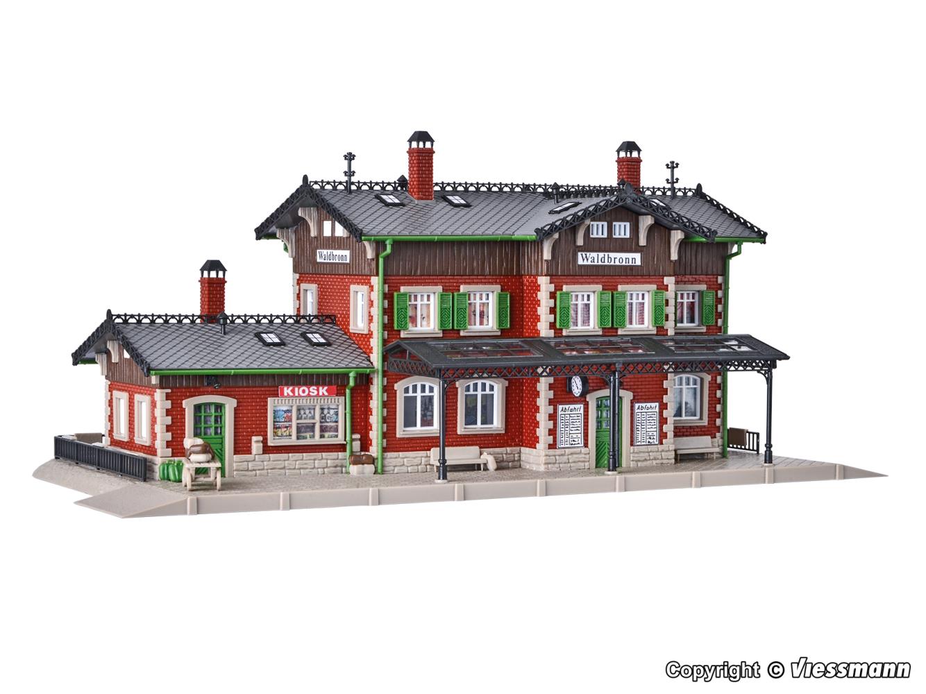 Vollmer 43505 Bahnhof Waldbronn 1:87 Spur H0 Bausatz Neu OVP