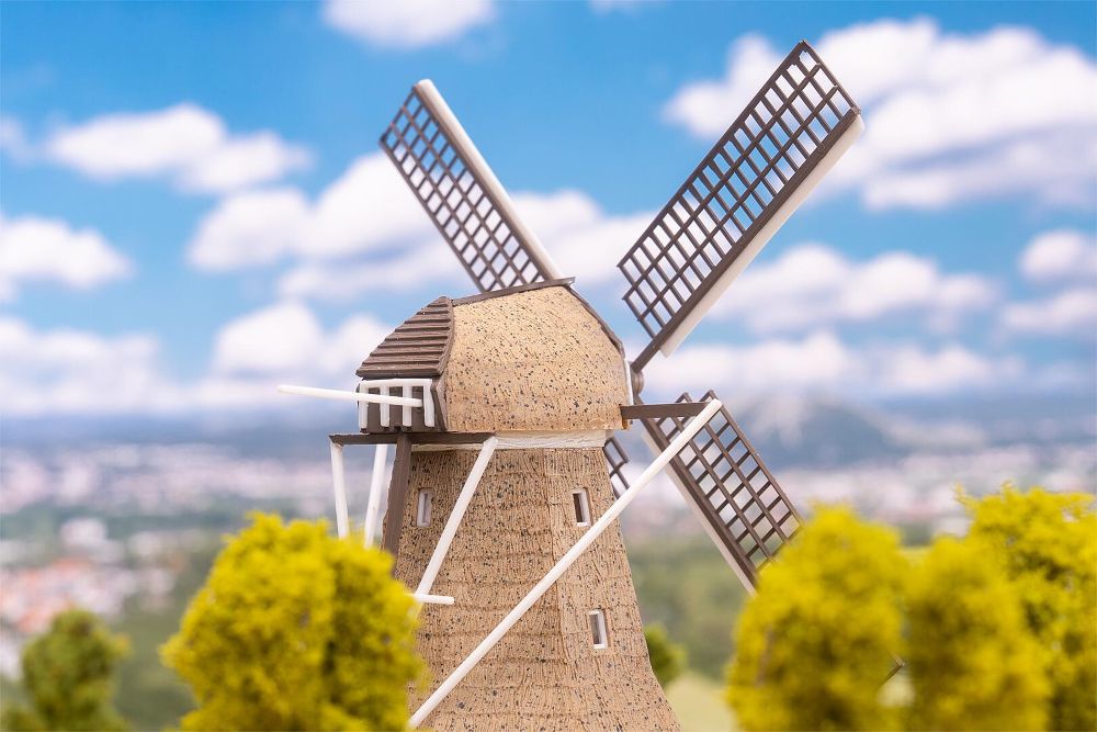 Faller 232136 Windmühle mit Putzsockel 1:160 Spur N Bausatz NEU
