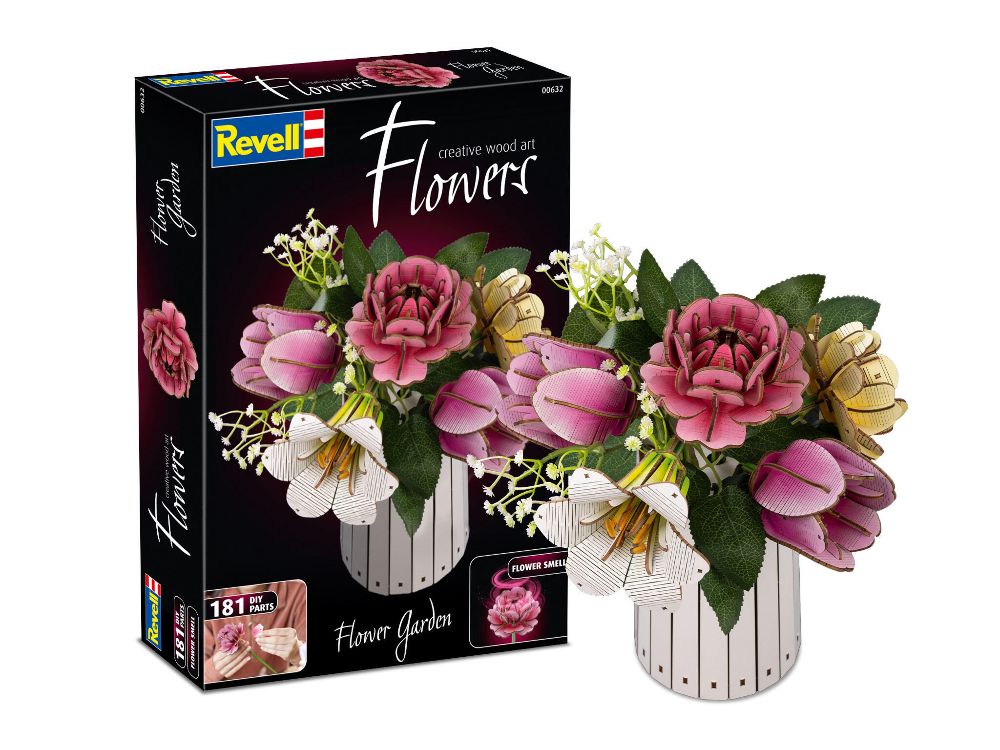 Revell 00632 Flower Garden Holzblumen Bausatz NEU OVP