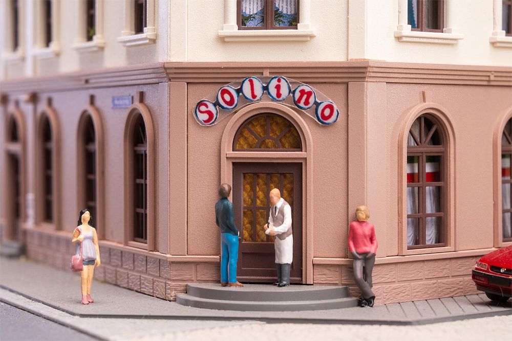 Faller 130148 Pizzeria Solino 1:87 Spur H0 Bausatz NEU OVP