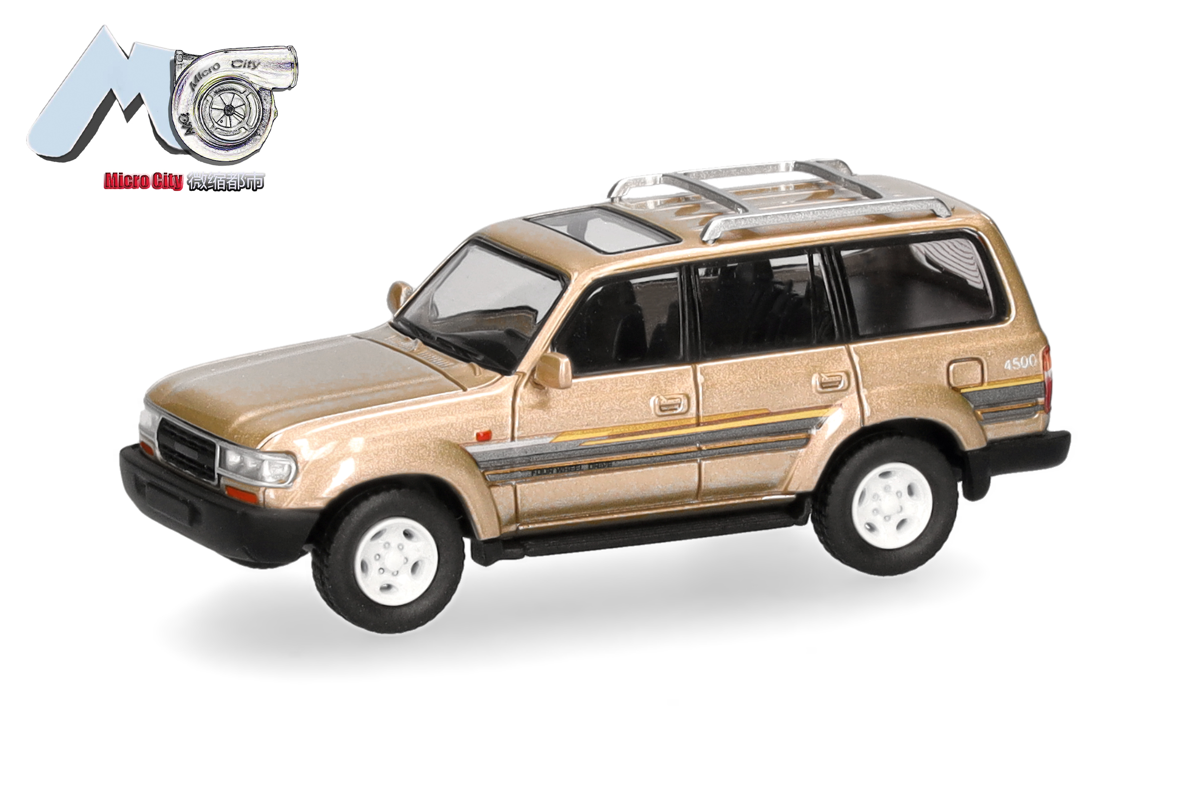 Herpa 87MC000126 Toyota Landcruiser 80, champag