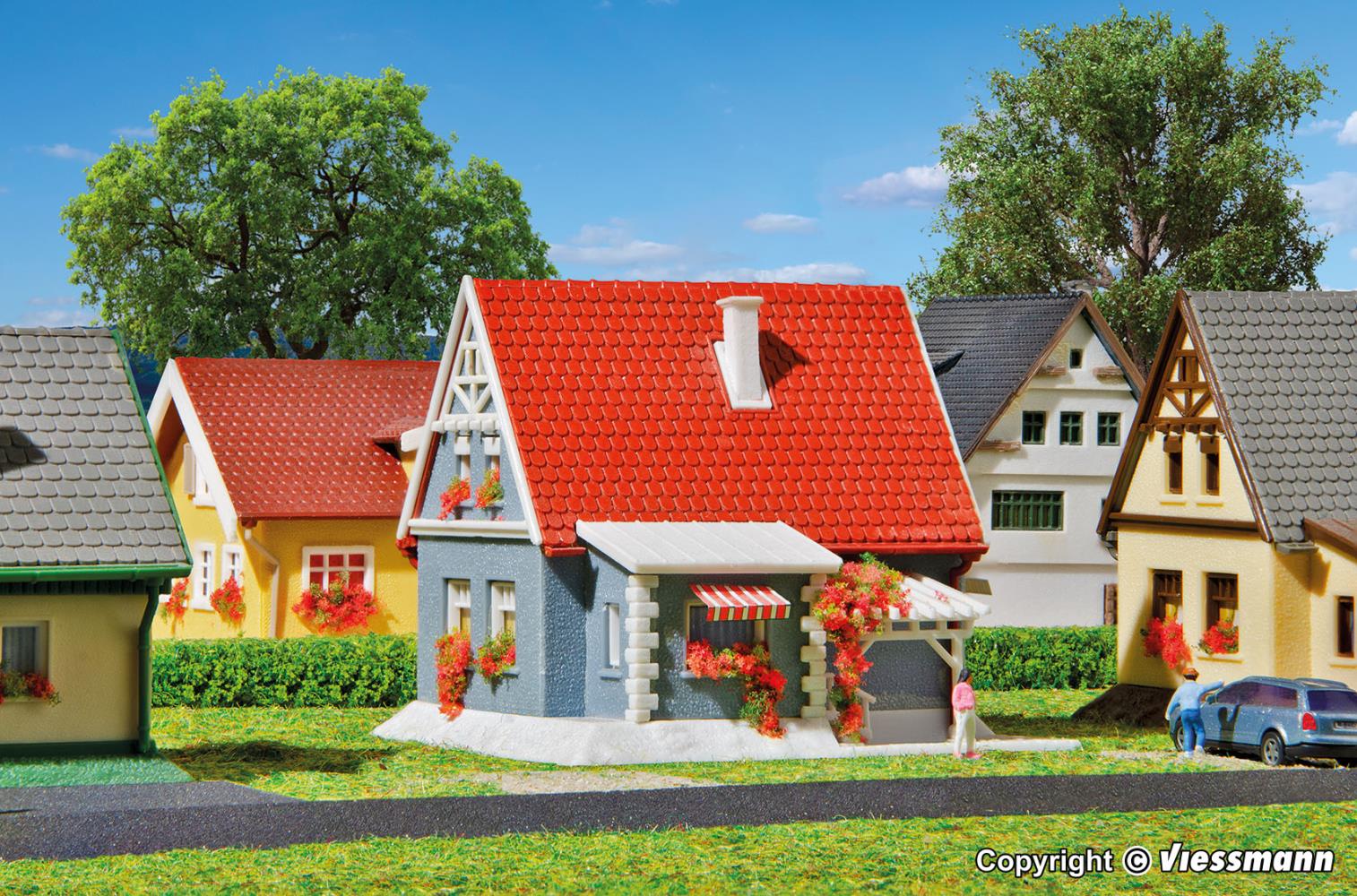Vollmer 49572 Wohnhaus Adlerstraße 4 1:220 Spur Z Bausatz Neu