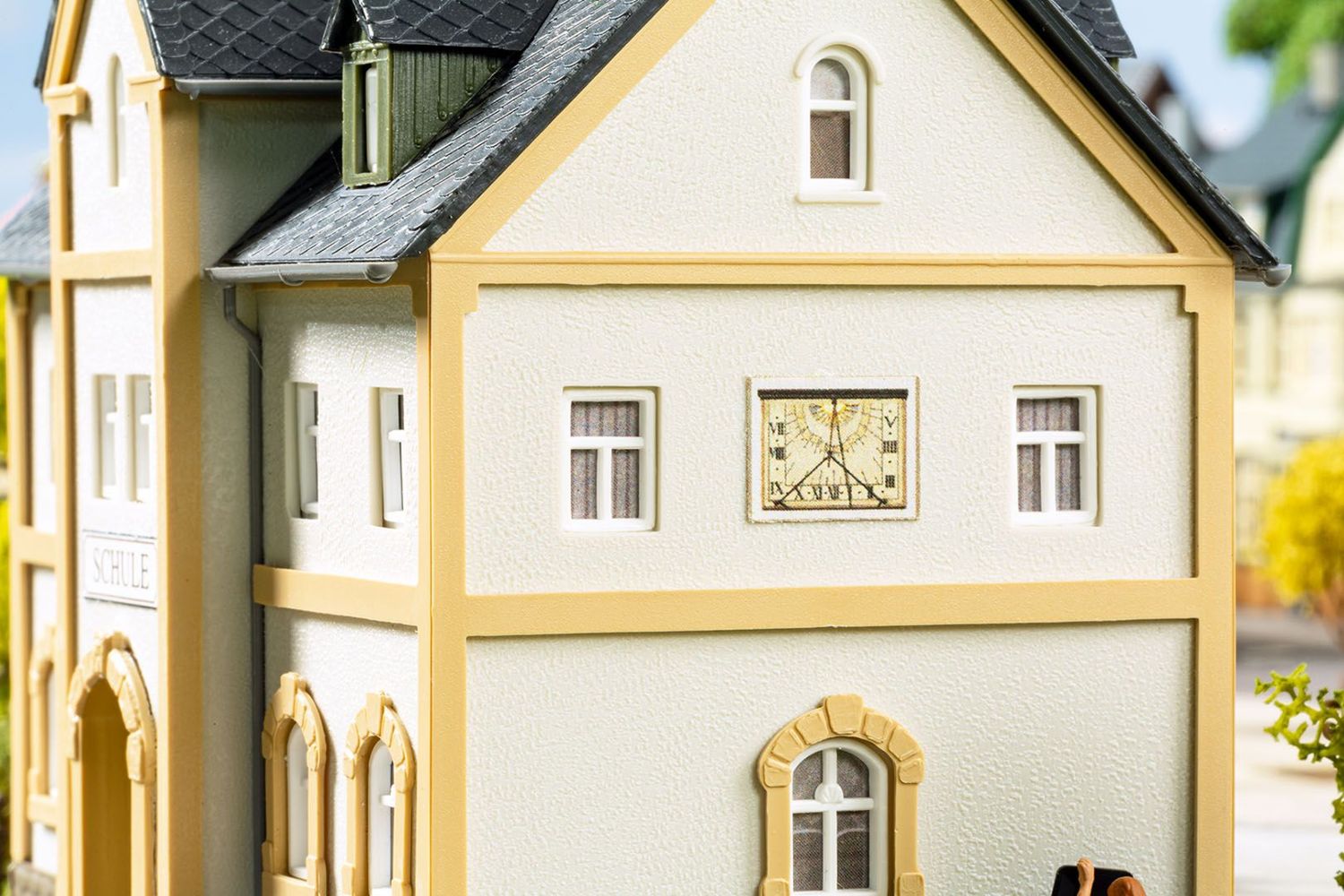 Auhagen 12353 Dorfschule 1:87/1:120 Spur H0/TT Bausatz Neu OVP