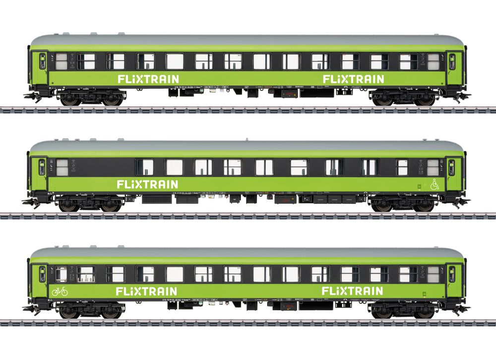 Märklin MHI 42957 Wagen-Set 1 Flixtrain Spur H0