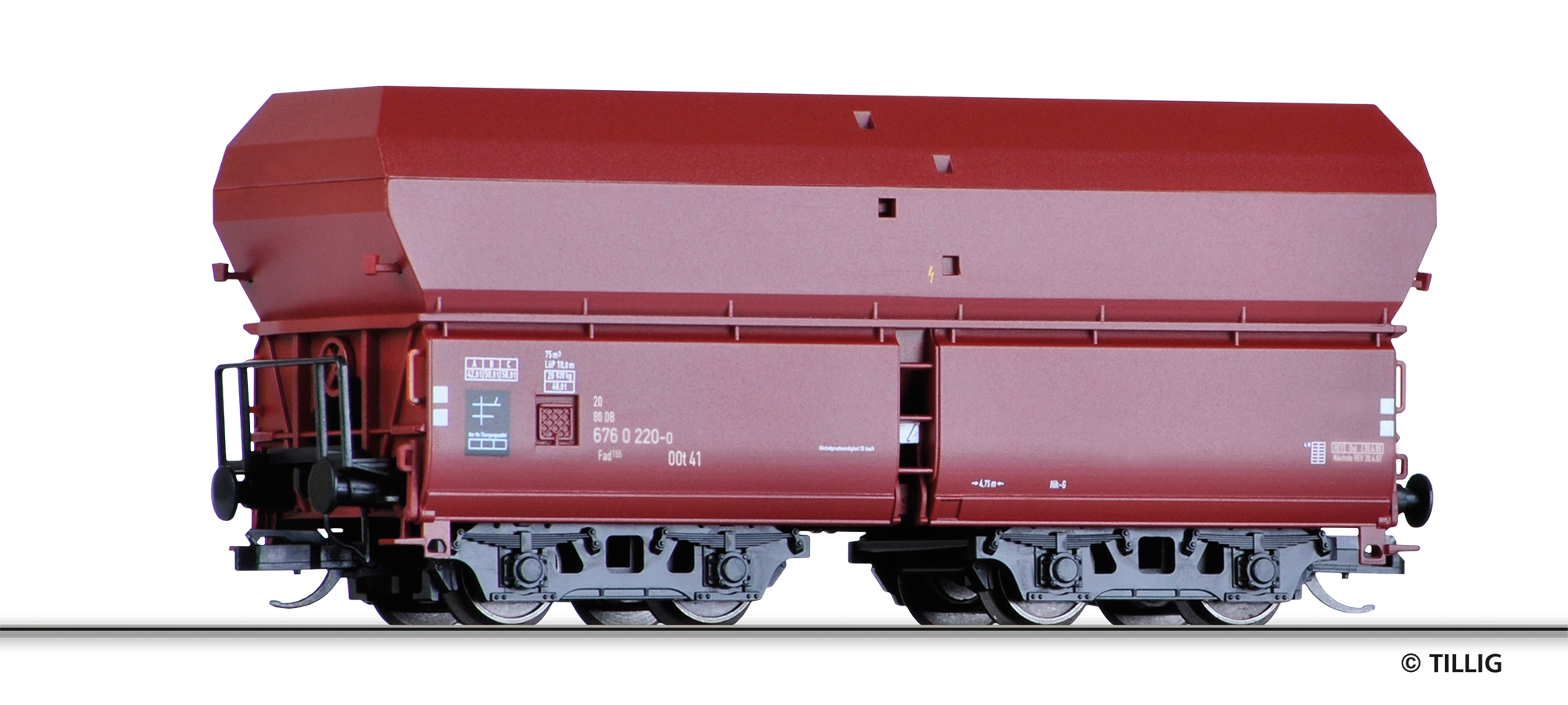 Tillig 15180 Selbstentladewagen Fad 155 der DB