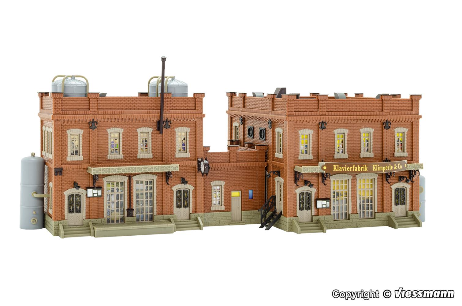 Vollmer 45613 Klavierfabrik Klimperle & Co. 1:87 Spur H0 Bausatz Neu
