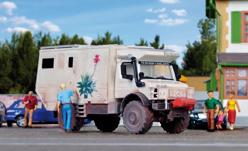 Kibri 14977 H0 UNIMOG Wohnmobil UNICAT