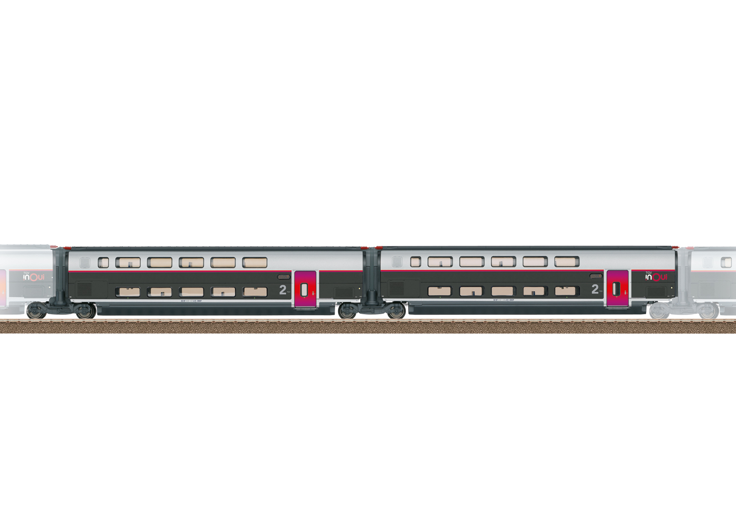 Trix 23188 Erg.-Set 2 TGV inOui SNCF