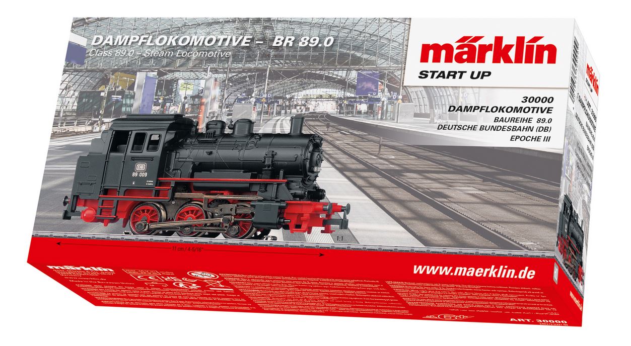 Märklin 30000 Start up Tenderlokomotive Baureihe 89.0 1:87 Spur H0