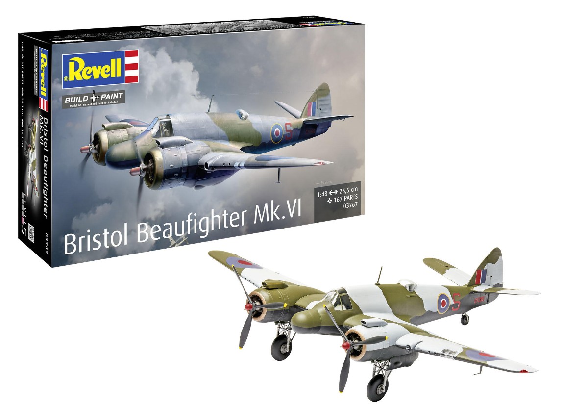 Revell 03767 Bristol Beaufighter Mk. VI 1:48 Bausatz Neu OVP