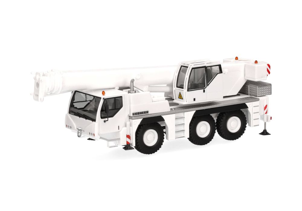 Herpa 319485 Liebherr Mobilkran LTM 1045 "Liebherr" weiß 1:87 NEU