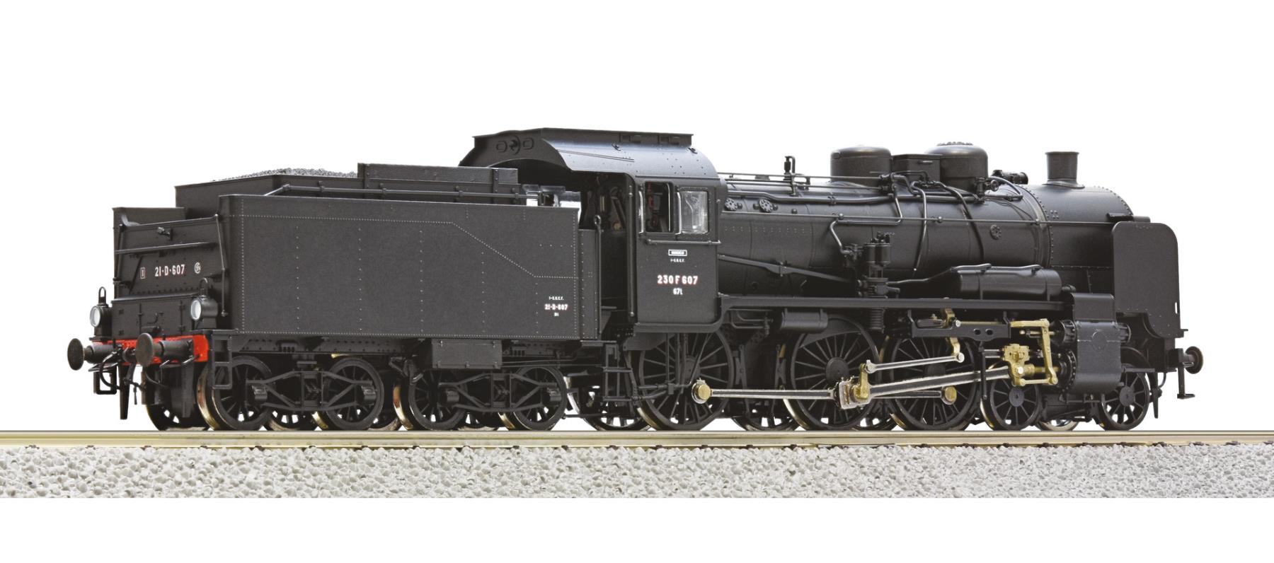 Roco 71385 Dampflokomotive 230 F 607 SNCF 1:87 Spur H0 DC