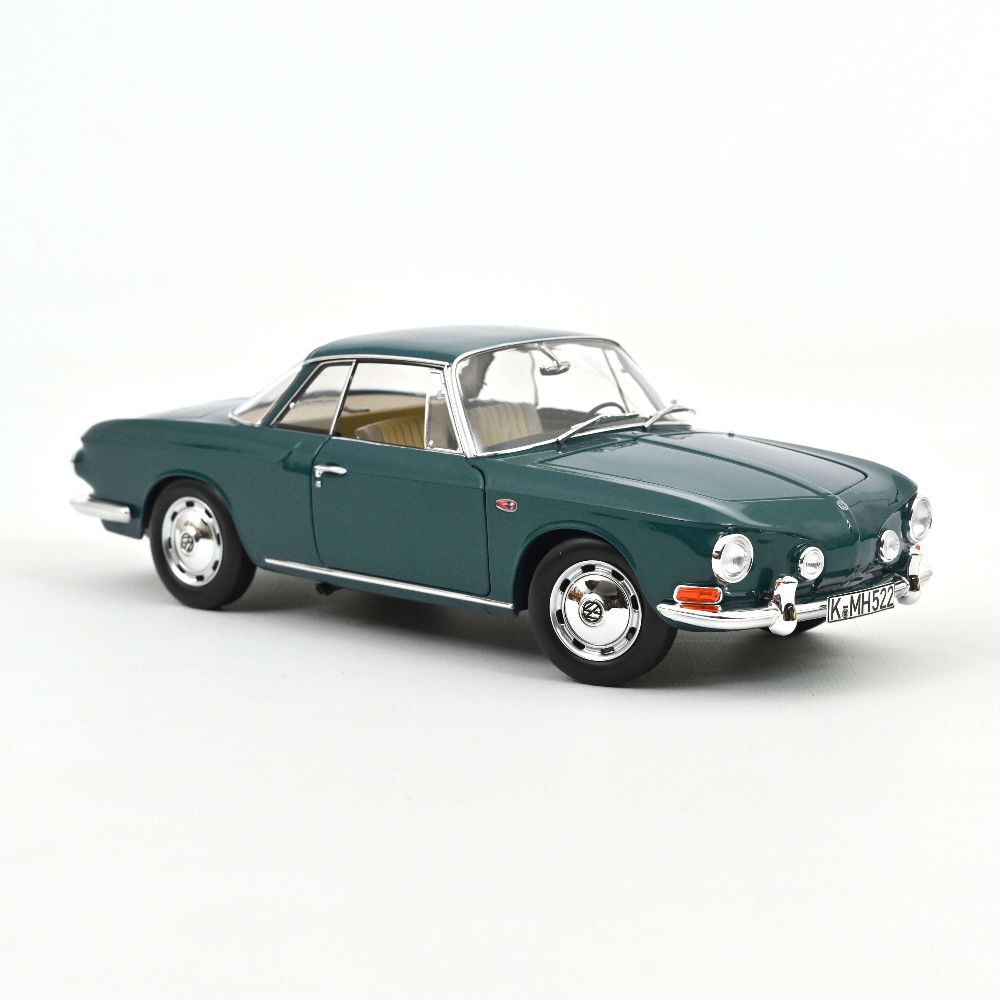 Norev 188648 VW Karmann Ghia 1500 1963 Smaragdgrün 1:18 NEU