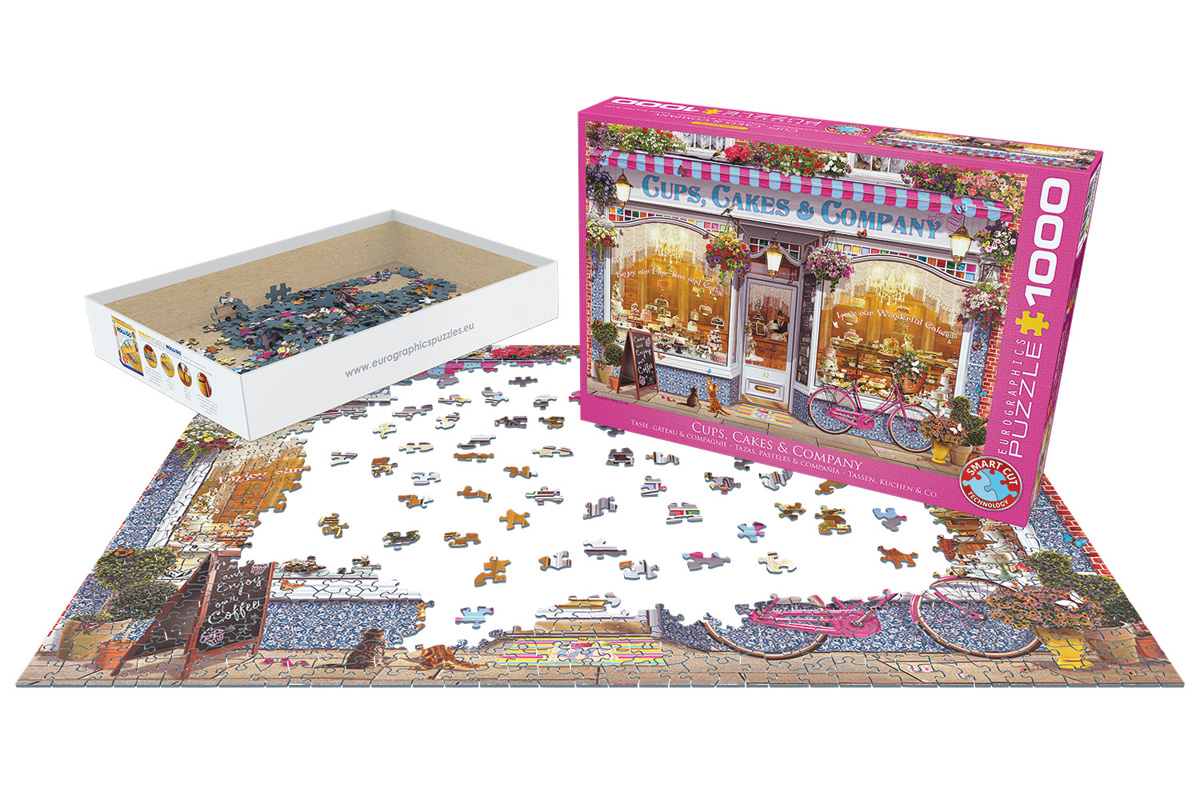 EUROGRAPHICS 6000-5520 Tassen Kuchen & Co. 1000 Teile Puzzle