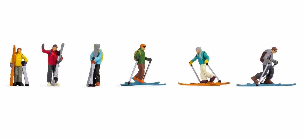 Noch 15823 Skitourengeher - Spur H0 - Neu - OVP Figuren