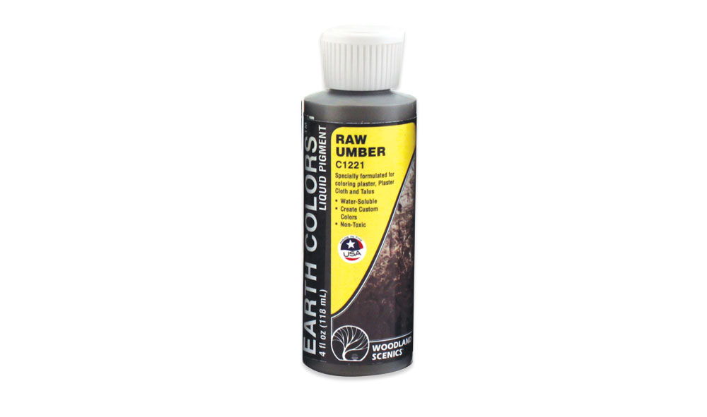 Woodland Scenics C1221 Landschaftsbaufarbe Lehmgrau 4 fl oz (118 mL) Neu