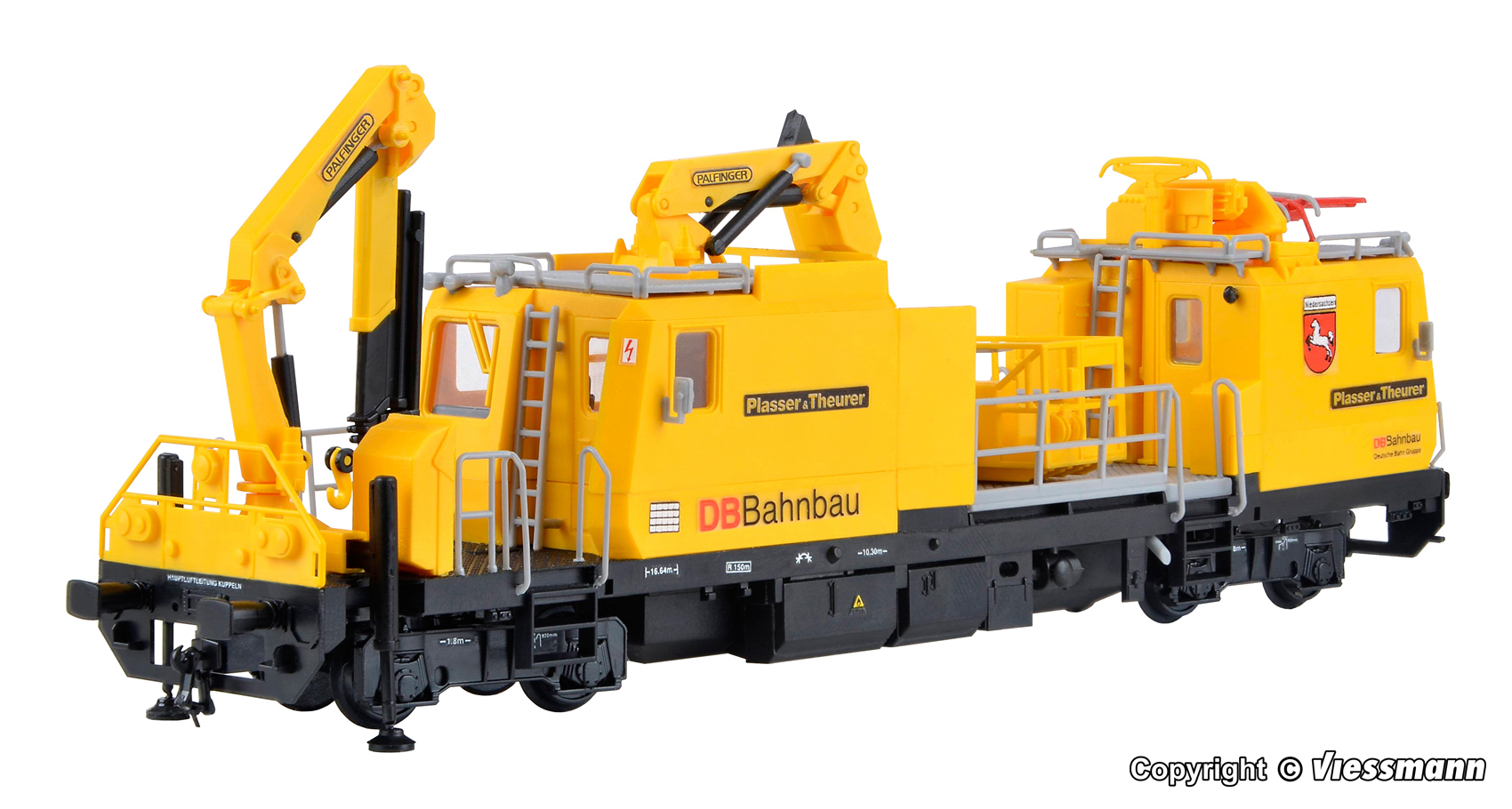 Kibri 16082 Motorturmwagen MTW 100.083/1 DB Bahnbau Spur H0