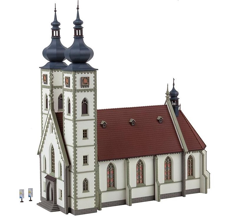 Faller 130629 Stadtkirche 1:87 Spur H0 Bausatz Neu OVP