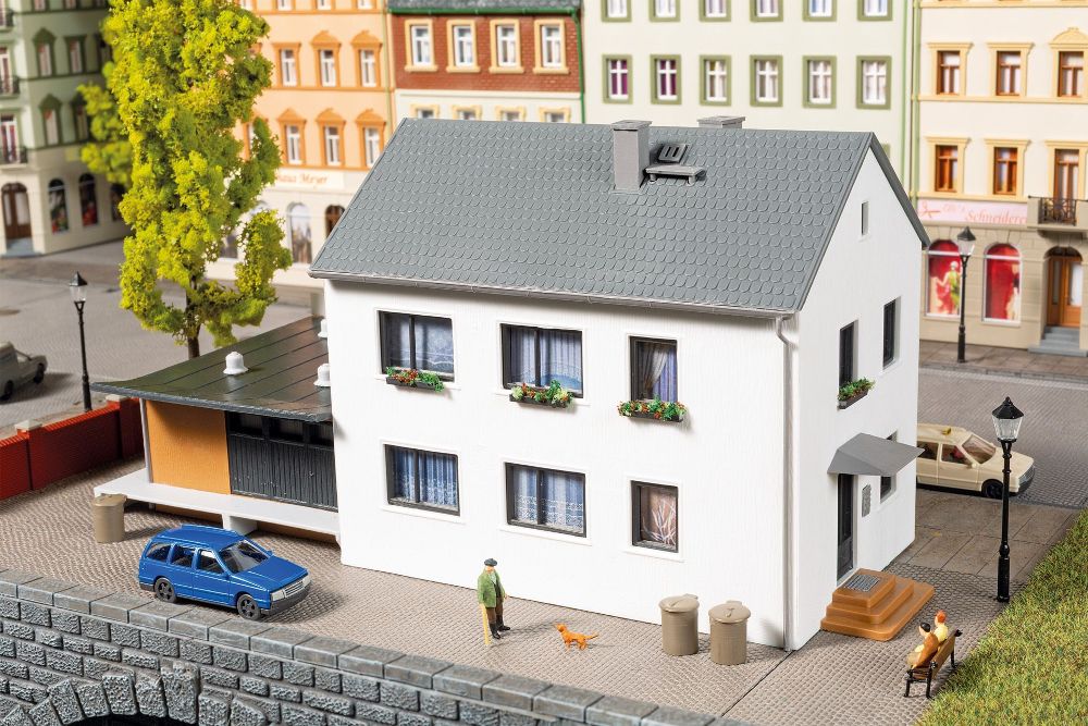 Auhagen 12356 Döner- und Barbershop 1:87/1:120 Spur H0/TT Bausatz