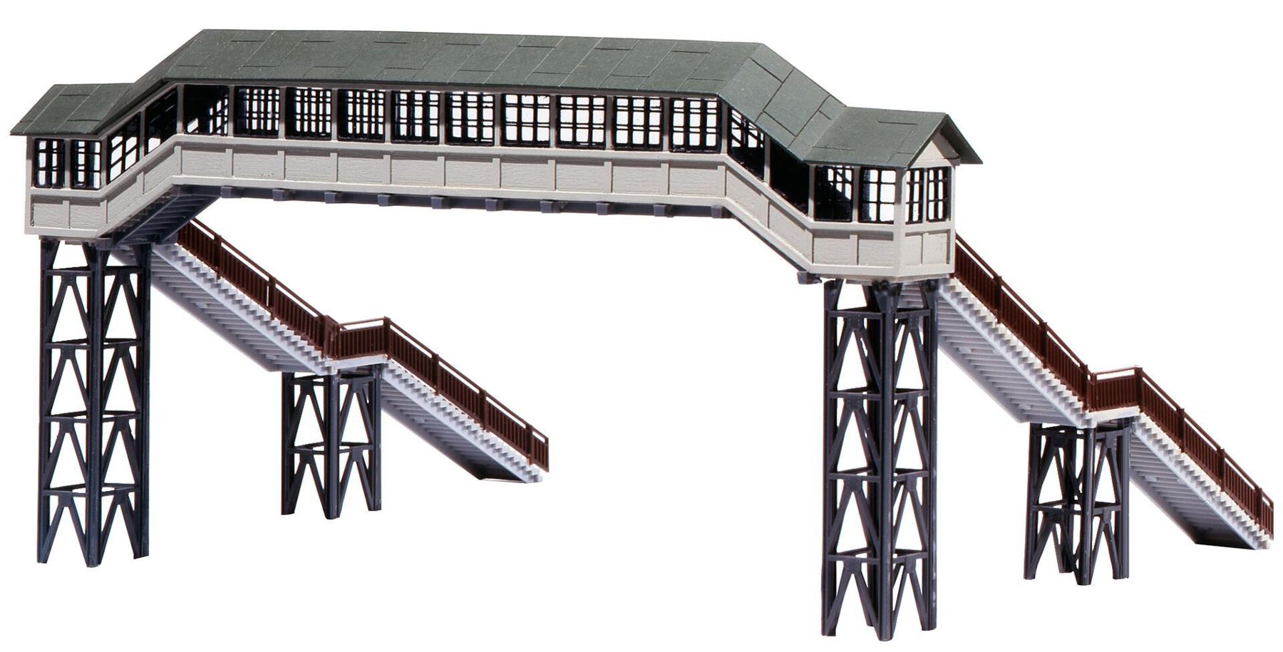 Faller 120198 Überdachte Fußgängerbrücke 1:87 Spur H0 Bausatz