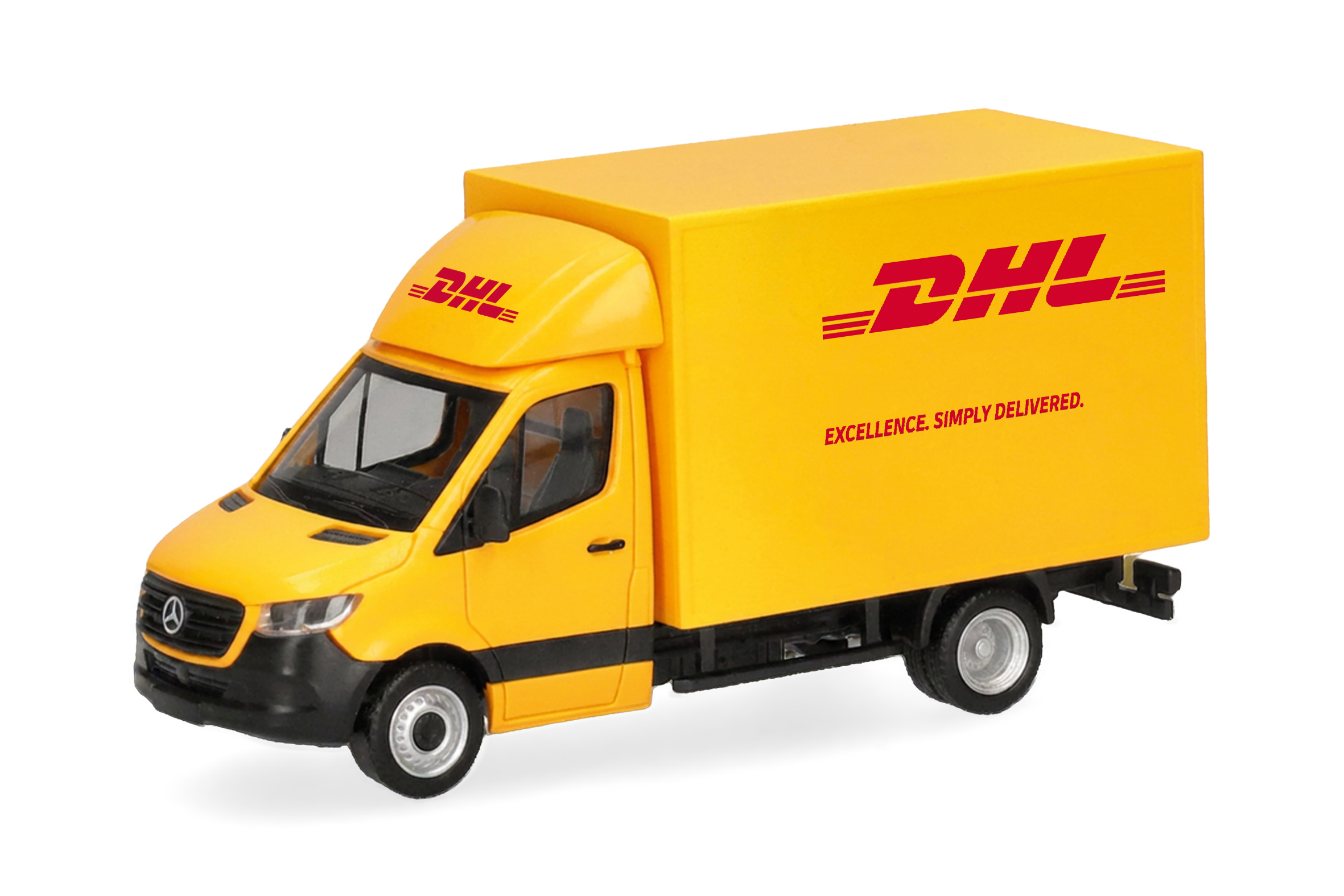 Herpa 099783 MB Sprinter 18 m Koffer DHL
