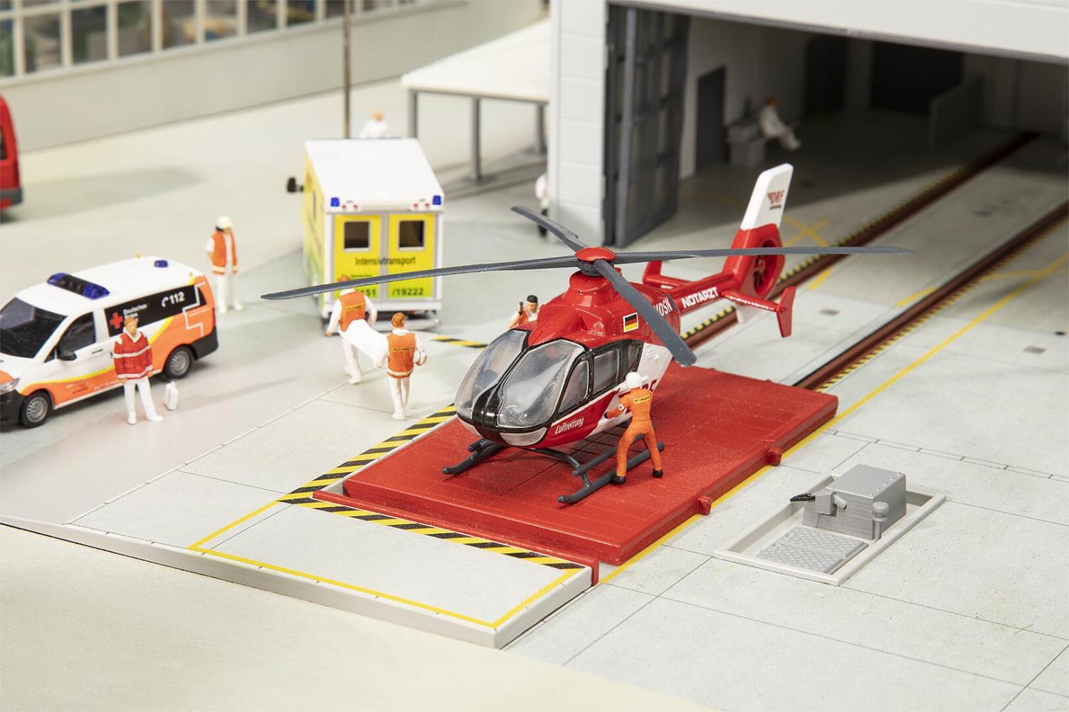 Faller 130158 Luftrettungswache 1:87 Spur H0 Bausatz Neu OVP