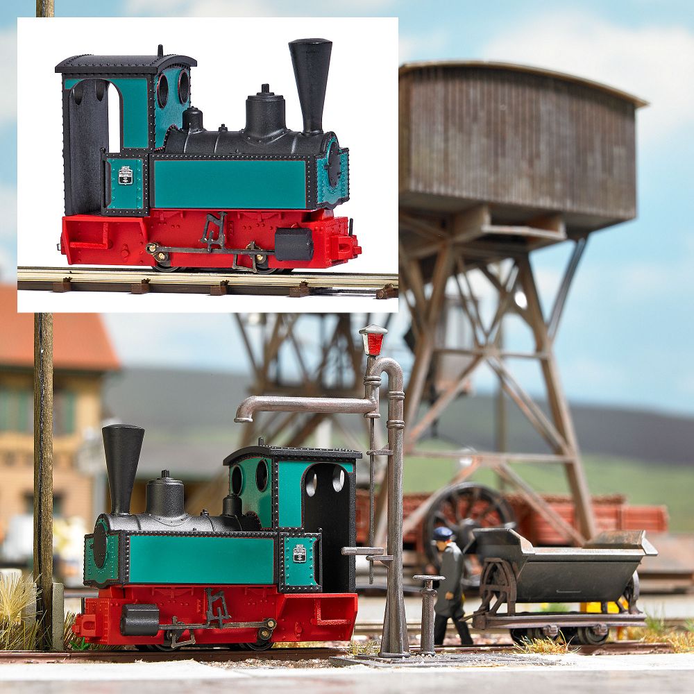 Busch 12141 Dampflok Decauville Typ 3 1:87 Spur H0f Neu OVP