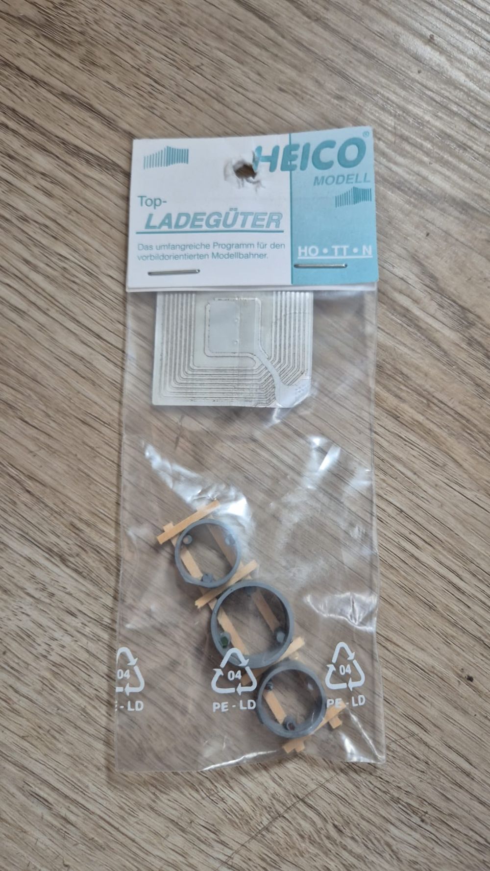 Heico N1632 Rohrtransport Ladegut Spur H0/TT/ N