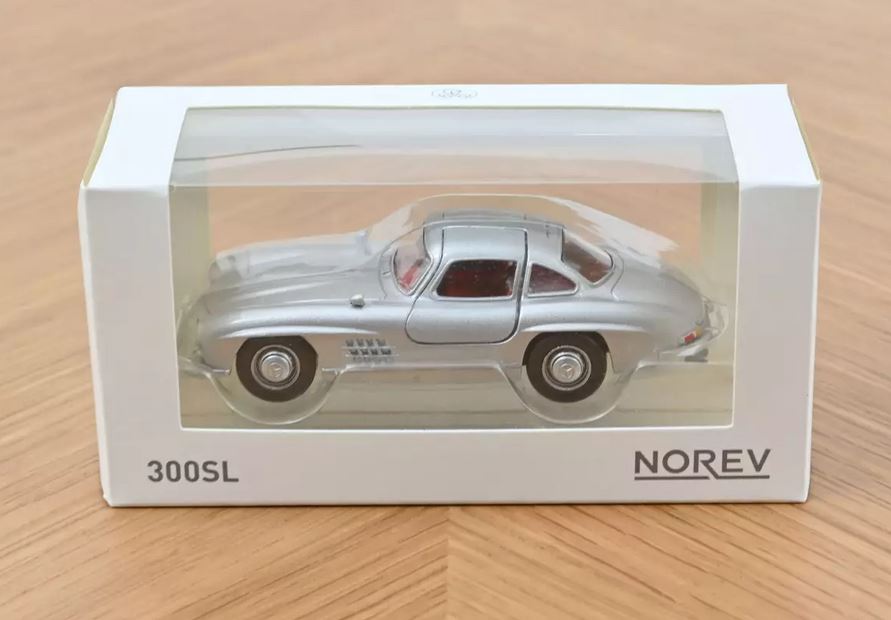 Norev 351197 MB 300 SL 1954 Silbergrau metallic Jet-car 1:43 Neu