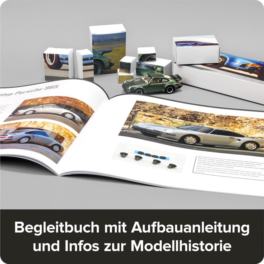 Franzis 67233 Porsche 911 Turbo Oakgrünmetallic Adventskalender 1:43