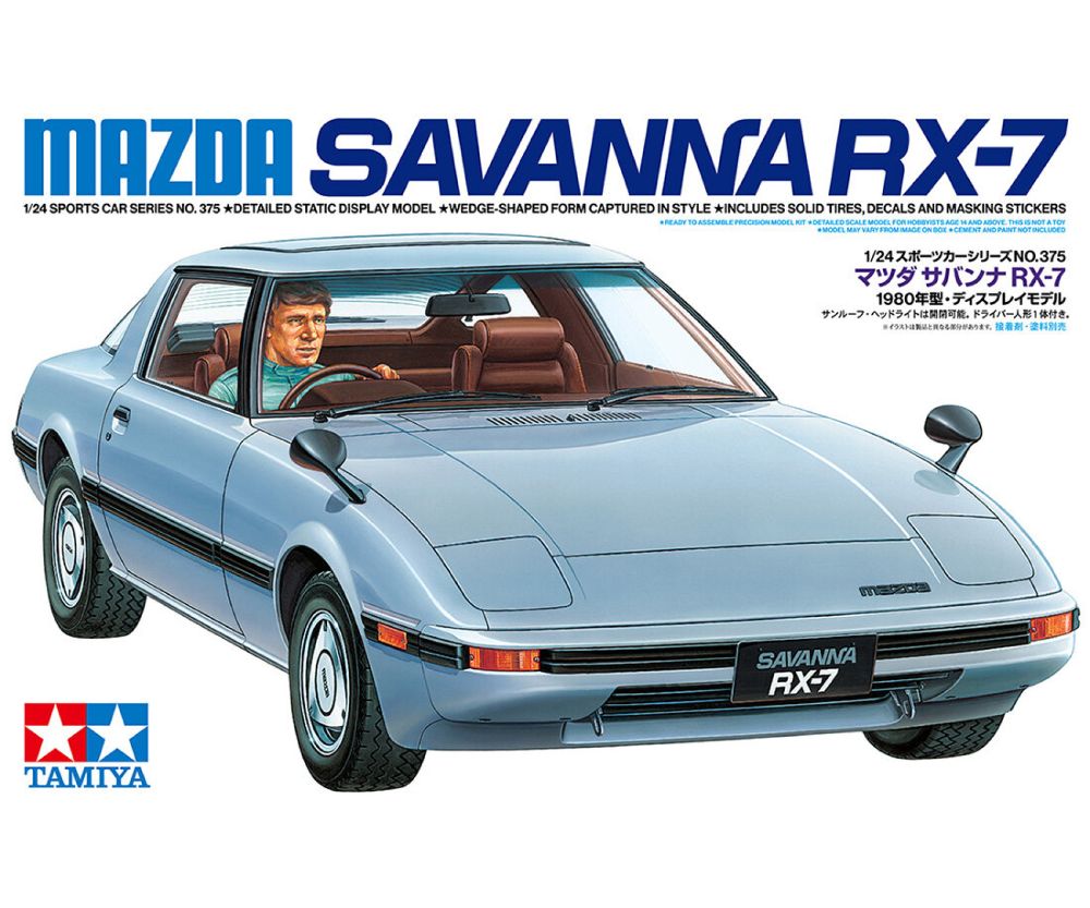 Tamiya 24375 Mazda Savanna RX-7 1:24 Modellbausatz NEU OVP