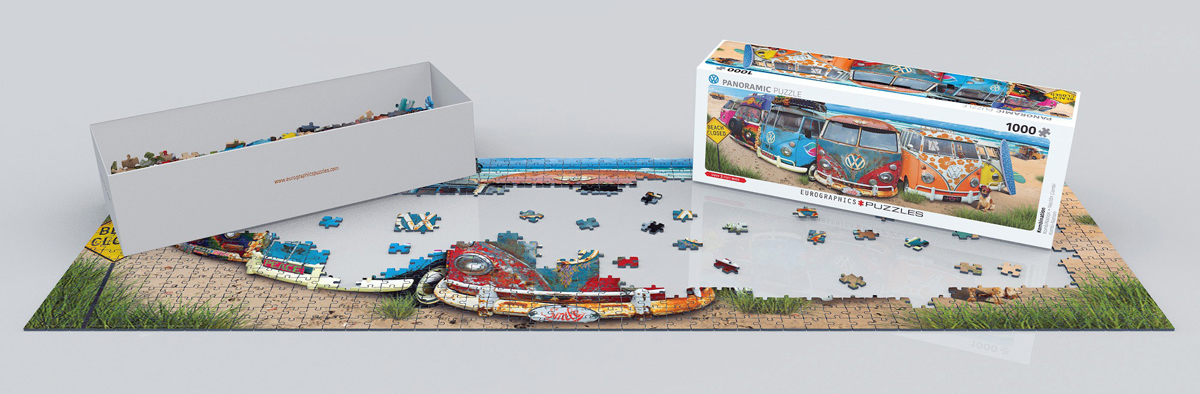 EUROGRAPHICS 6010-5442 VW Bus Bullis Kombination 1000 Teile Puzzle NEU OVP