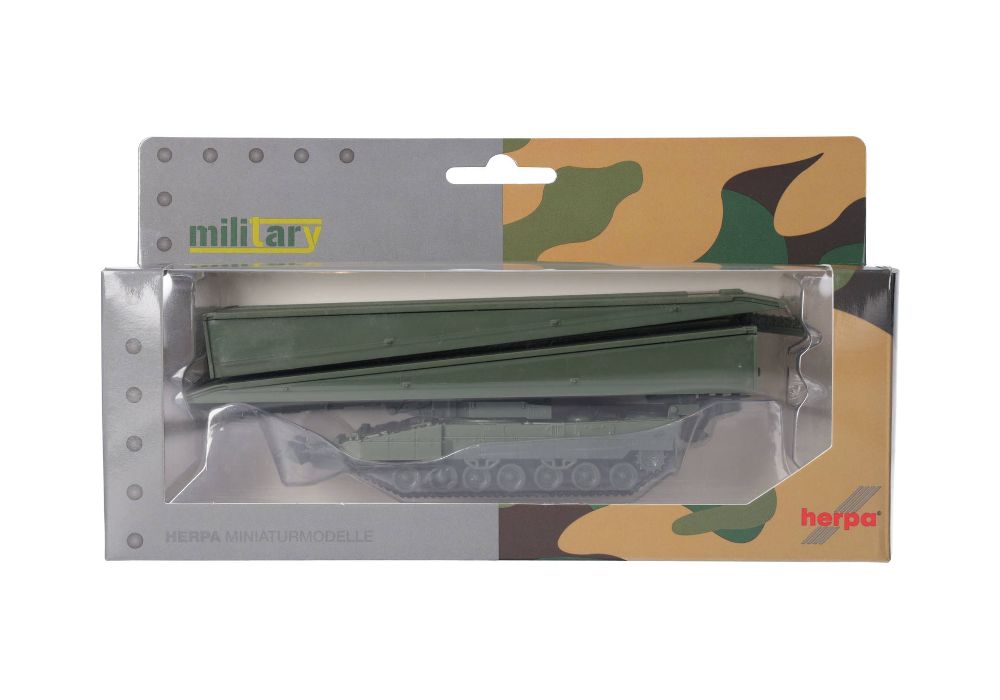Herpa 746861 Brückenlegepanzer Leguan 26m undekoriert 1:87 Spur H0