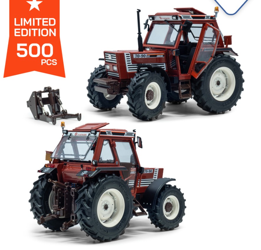 ROS 302518 FIAT 70-90 supercomfort cab 4WD 1:32 Spur 1 Neu