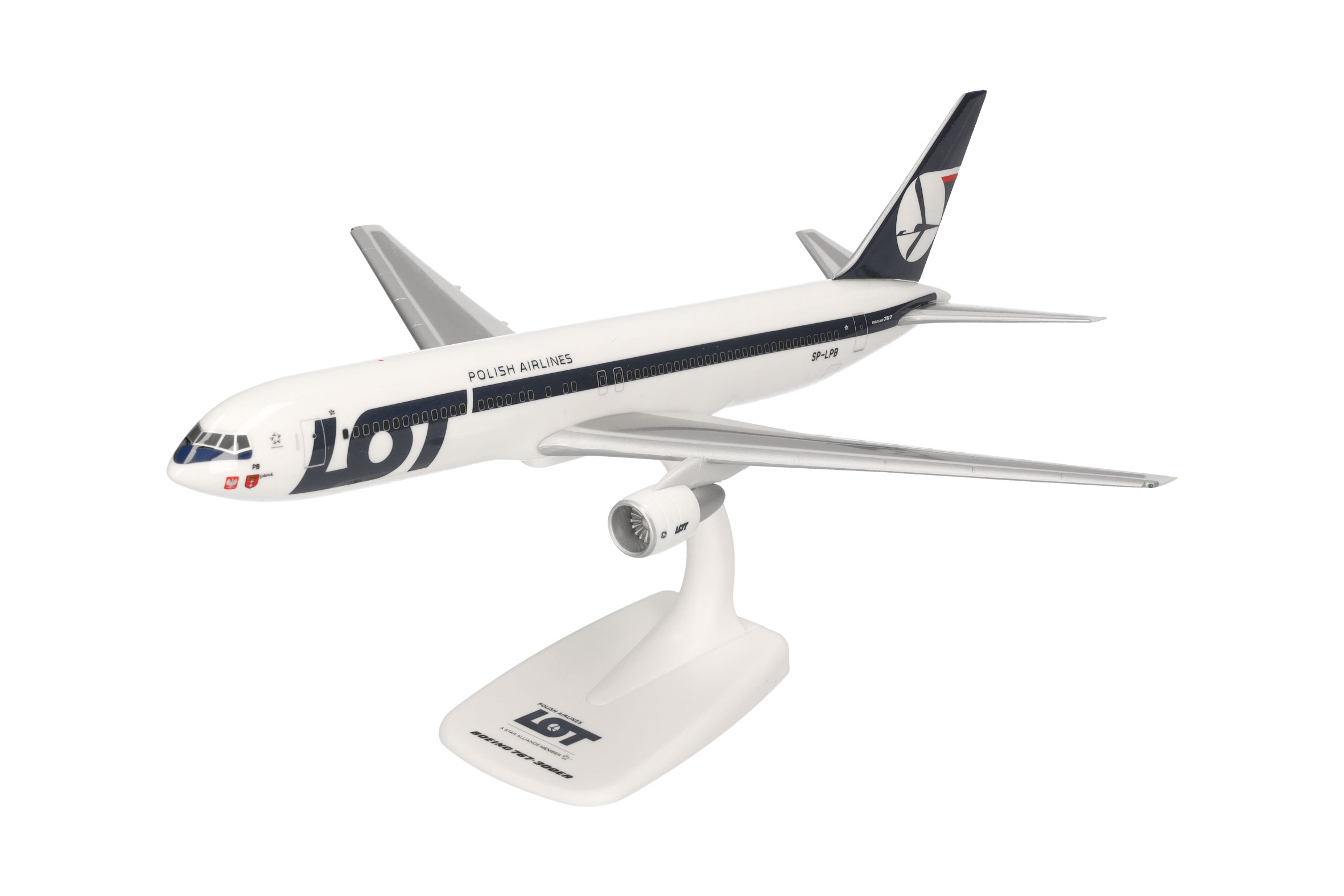 Herpa 614801 Boeing 767-300 LOT