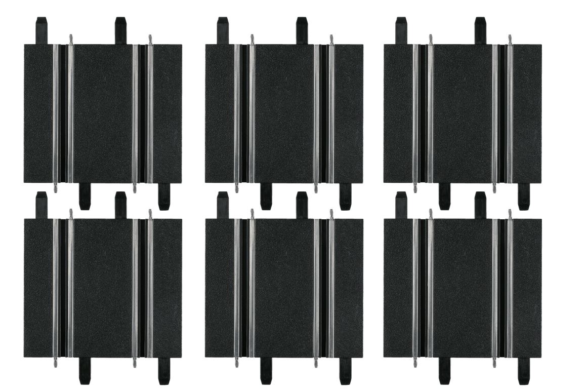 Carrera 20061658 Geraden 100 mm (3) / 114 mm (3) Carrera GO!!! Neu