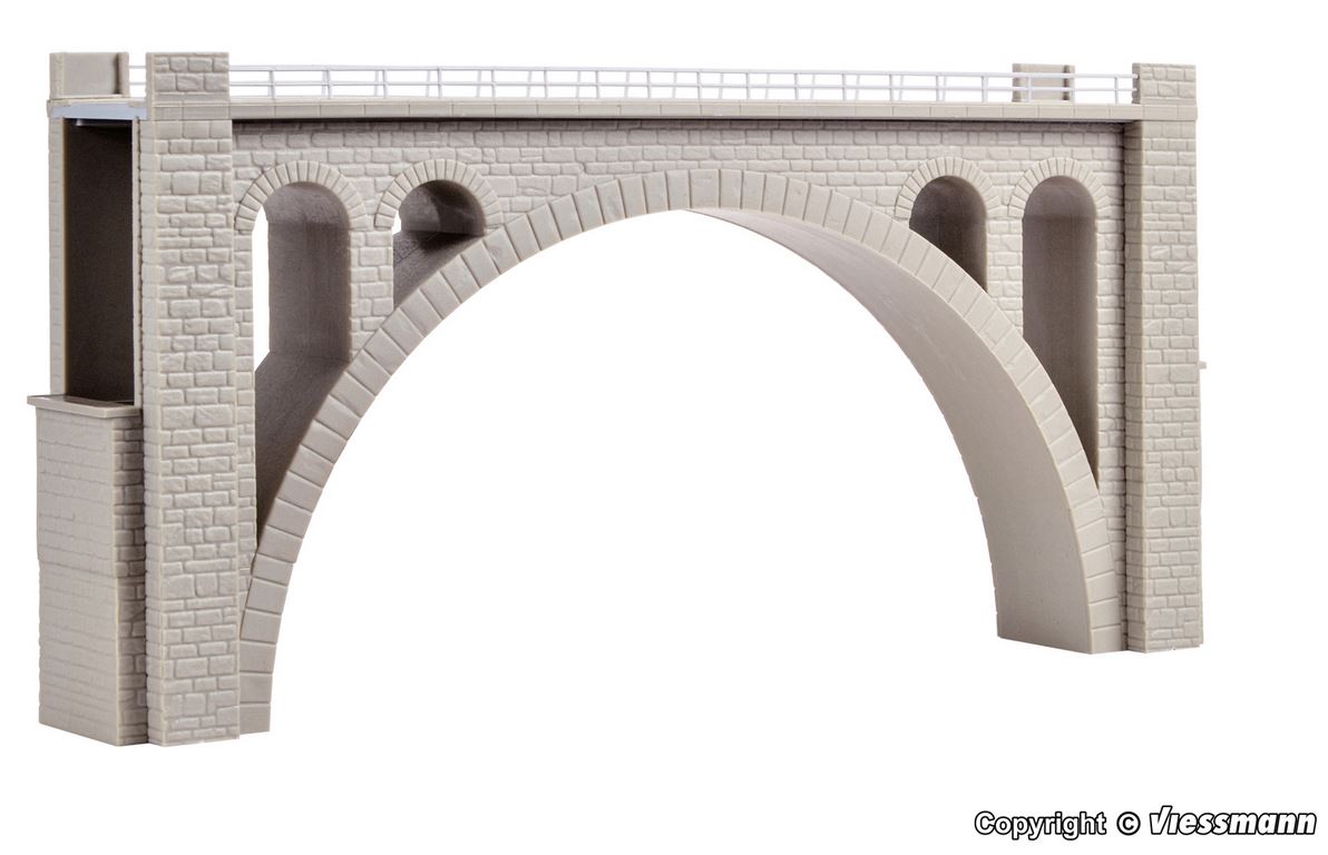 Kibri 37666 Maggiatal-Brücke, eingleisig - Spur N/Z - Bausatz - Neu