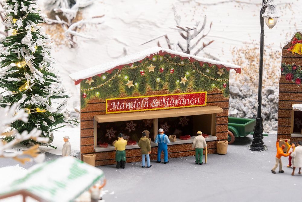 Faller 272020 2 Weihnachtsmarktbuden 1:160 Spur N Bausatz NEU