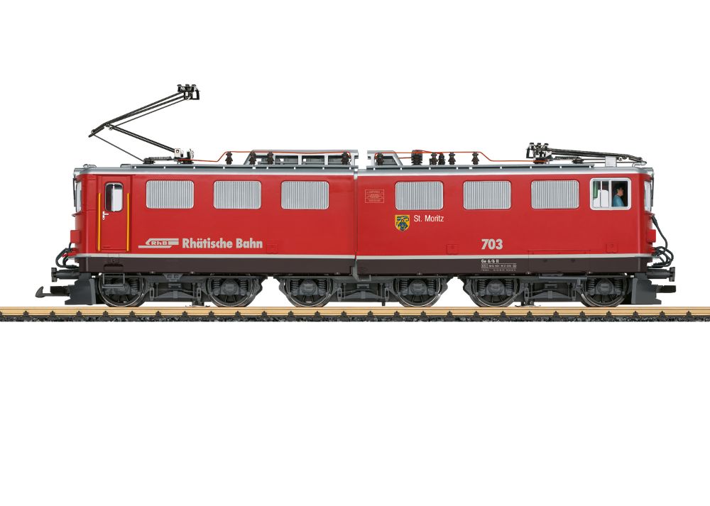 LGB 22064 Elektrolokomotive Ge 6/6 II (RhB) 1:22,5 Spur G NEU