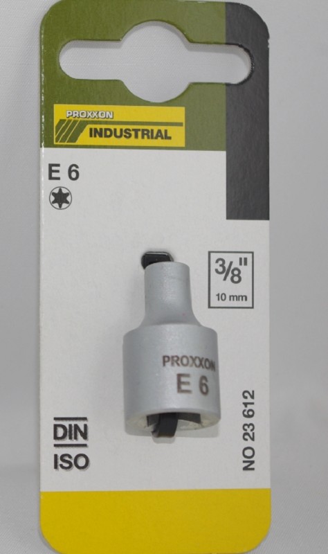 Proxxon 23612 3/8" Außentorx-Einsatz E 6