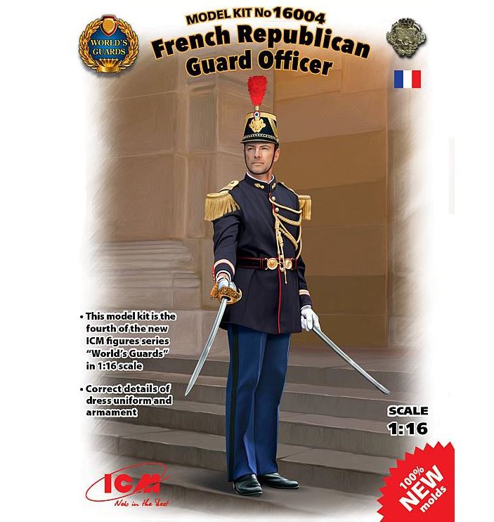 ICM 416004 World Guards: Französische Republikanische Offizier 1:16