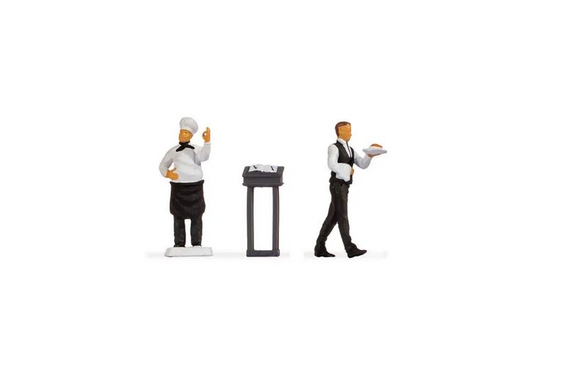 Noch 16512 Tiny-Scenes „Restaurant” 1:87 Spur H0 Neu OVP