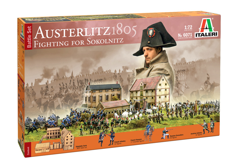 Italeri 6071 Austerlitz 1805 - BATTLE SET 1:72 Bausatz NEU OVP