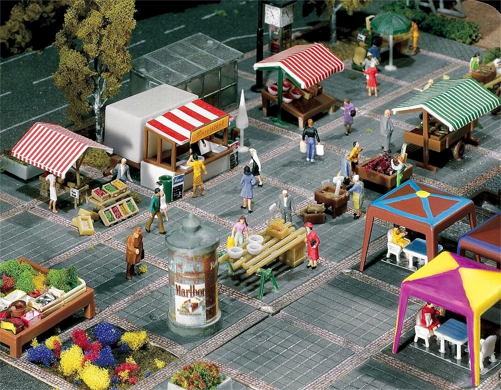 Faller 272533 Wochenmarkt 1:160 Spur N Neu OVP