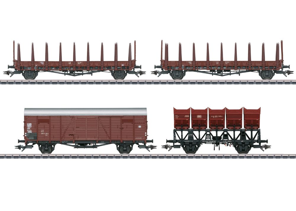 Märklin 46664 Güterwagen-Set DB 1:87 Spur H0 AC NEU OVP