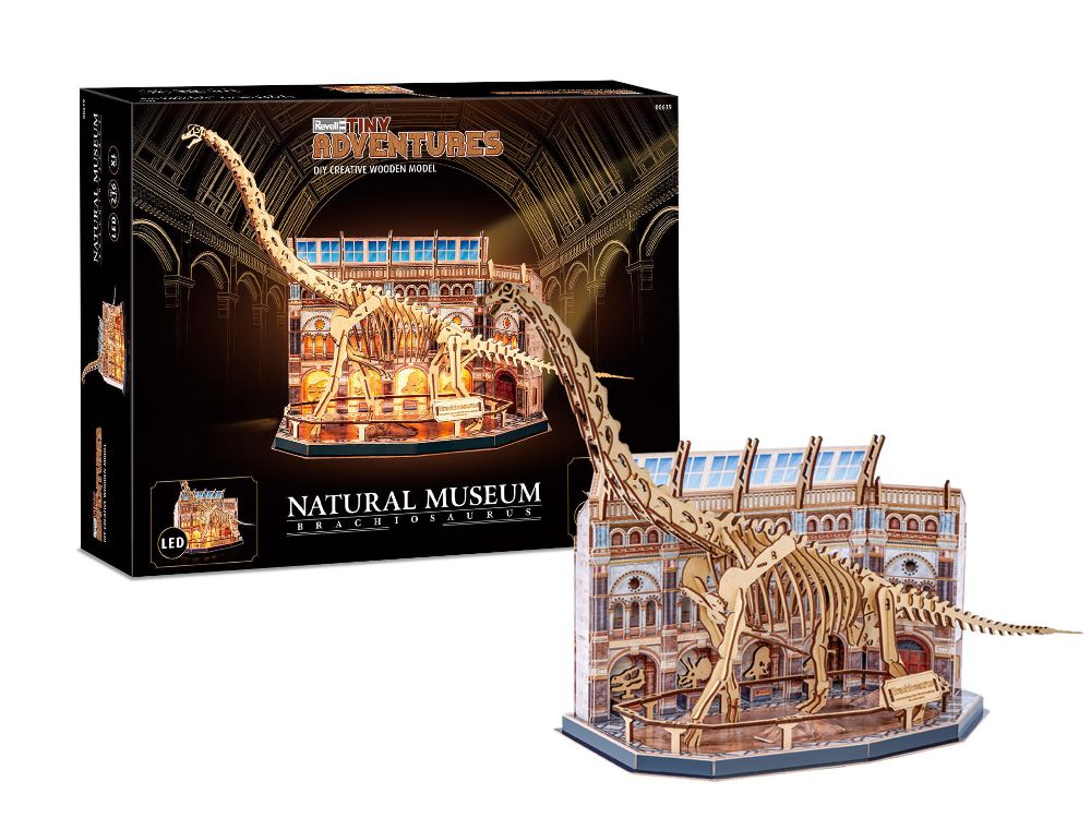 Revell 00619 Tiny Adventures - Natural Museum "Brachiosaurus"